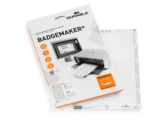 Kaart Durable 1451 Badgemaker Congresspeld 30x60mm - 1
