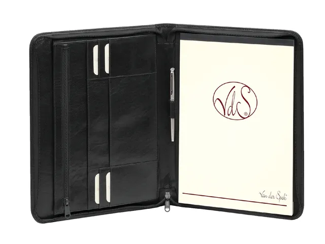 Conférencier Van Der Spek 388 A4 Cuir Noir