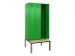 locker met bank,voor scheiding van kleding,HxBxD 2120x900x815mm,3vak