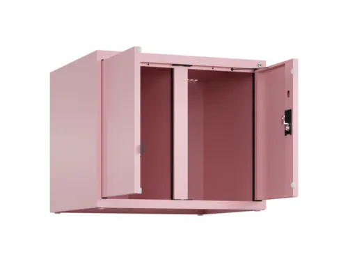 opzetkast,v. locker voor scheiding van kleding,2vak.,vak B 300mm