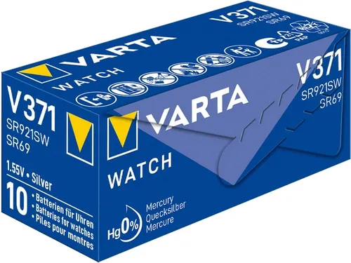 Batterij VARTA knoopcel V371/SR69 zilver