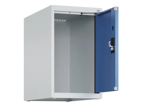 opzetkast,v. locker,1vak.,vak B 300mm,HxBxD 500x300x500mm,cilinderslot