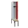 locker met bank,HxBxD 1950x300x815mm,1vak,vak B 300mm,draaigrendel