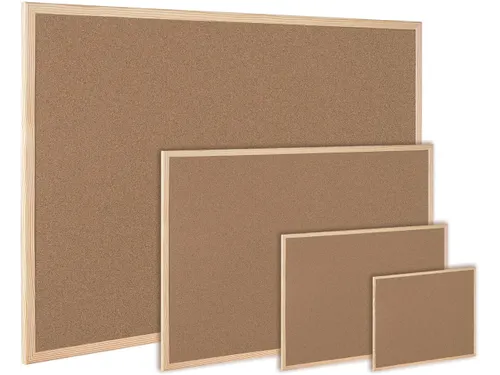 Kurkbord Met Houten Frame 40 X 30 Cm