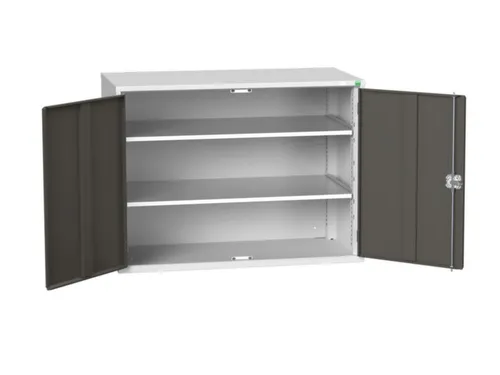 universele kast,HxBxD 1000x1300x550mm,2xStalen bodem,draaigrendelslot