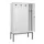 locker voor scheiding van kleding,HxBxD 2120x1200x500mm,4vak