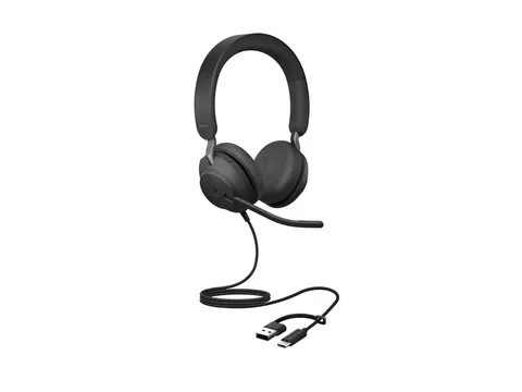 Headset Jabra Evolve2 40 SE USB C/A MS Stereo bedraad