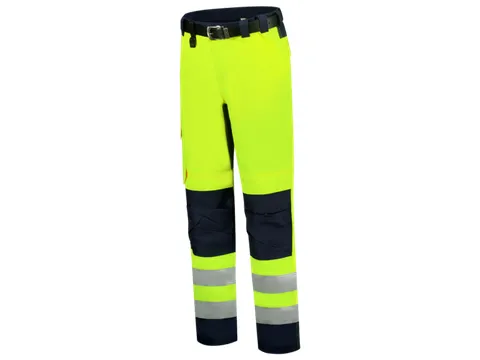 Tricorp 503011 Werkbroek High Vis Bicolor Fluor geel/navy maat 53