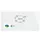 Glasmagneetbord Be!Board superwit 120x240x0.9cm incl 2 magneten