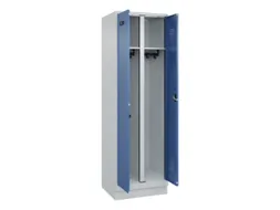 locker voor scheiding van kleding,HxBxD 1950x600x500mm,2vak