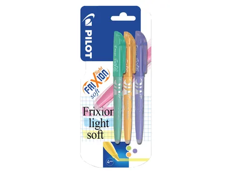 Markeerstift Pilot Frixion Light Soft Medium Violet Oranje Groen