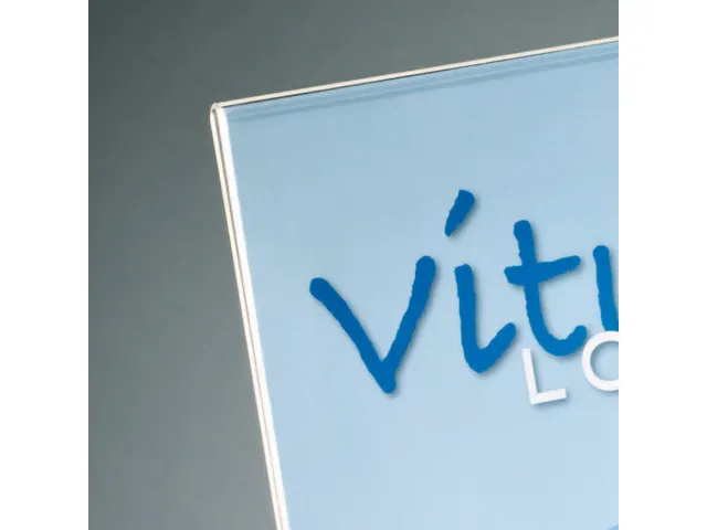 Info/prijsstandaard Sigel A9 dwars transparant acryl doos a 10 stuks