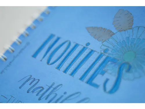 Plakboek Kangaro A4+ 120 grams 40 vel, voorkant blauw