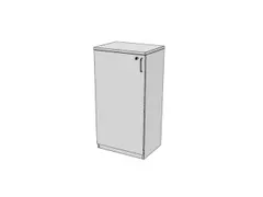 kantoorkast,HxBxD 1155x600x445mm,Bl-wit