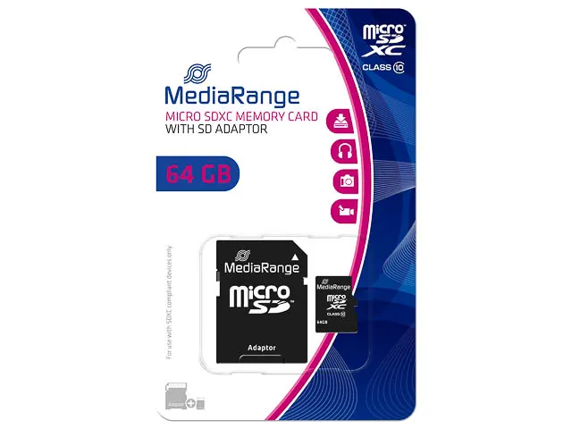 Micro Sdxc Card 64Gb