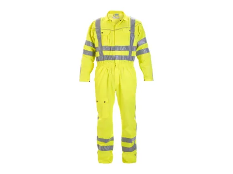 Hydrowear Antwerpen 048462FY zomercoverall, fluo geel, maat 60, per st