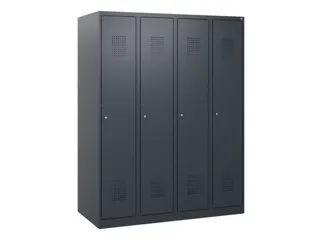 schoollocker,HxBxD 1530x1200x500mm,4vak,vak B 300mm,cil.-slot - 2