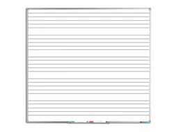 Gelinieerde Whitebord Magnetisch 100x200cm 8mm Muzieklijnen