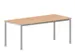In hoogte verstelbaar bureau,HxBxD 720-840x1800x800mm,NE-esdoorn