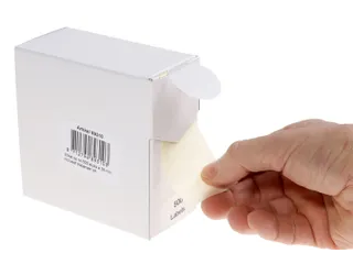 Etiketten Op Rol 35mm Wit Met Dispenser 500 Stuks - 4