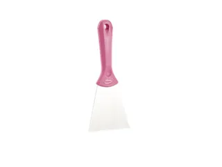 Handschraper 4009-1, Roze, Breed Rvs Blad, 100x235mm - 1