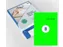 Etiket Rillprint 105x74mm fluorgroen 800 etiketten