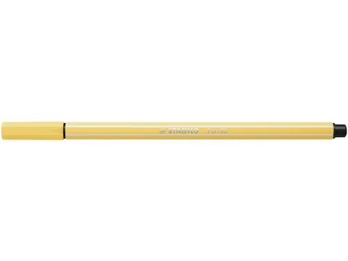 Viltstift STABILO Pen 68/23 medium lichtgeel
