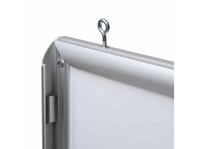 Cadre clipsable poster lumineux LED Double A0