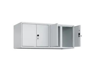 opzetkast,v. locker,4vak.,vak B 300mm,HxBxD 500x1200x500mm,vleugeldeur - 2