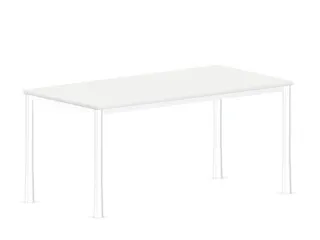 In hoogte verstelbaar bureau,HxBxD 720-840x1600x800mm,Bl-wit - 1
