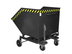 Kiepwagen,waterdicht,HxLxB 1290x1420x1340mm,1m³,draagverm. 300kg