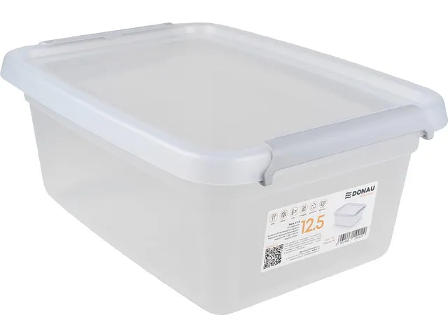 Opbergdoos 12,5 Liter Transparant