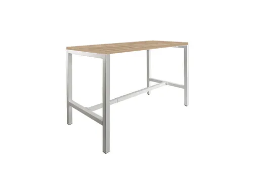 Domino Basic statafel 120x80cm 110cm honey castello 25mm alu