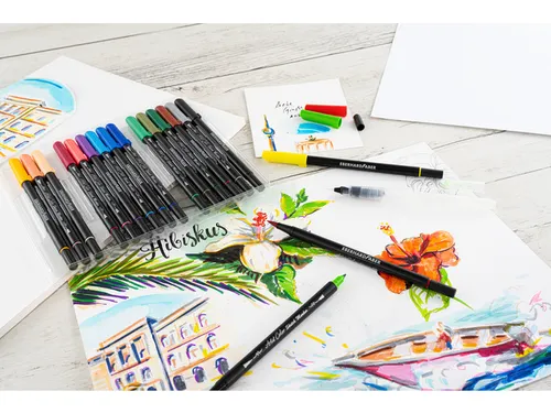 Sketch marker Eberhard Faber 18 stuks assorti kleuren