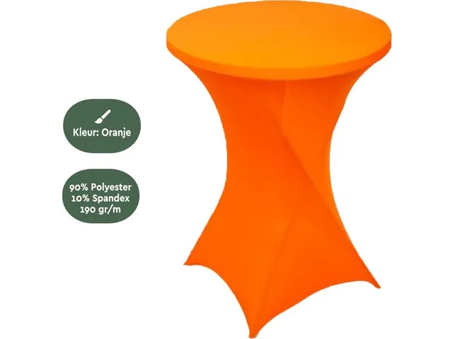 BRASQ Statafelrok Oranje 80cm
