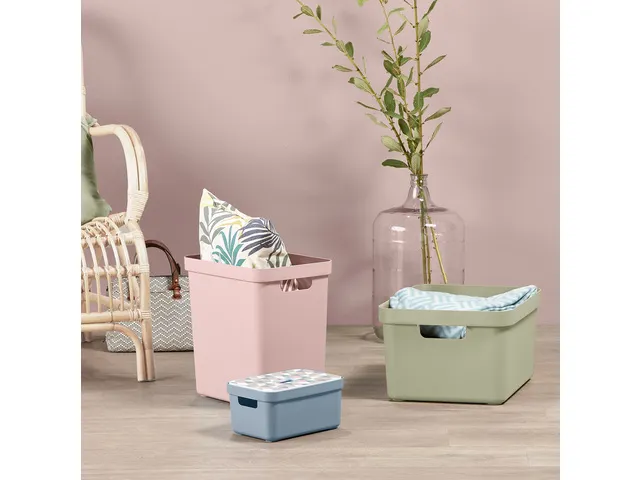 Sigma Home opbergbox 32L groen - 44,5x34,5x24,3cm