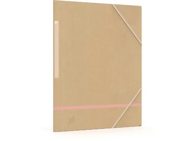 elastomap A4, karton, naturel assorti, 5 stuks