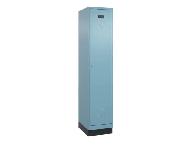 locker voor scheiding van kleding,HxBxD 1950x400x500mm,1vak