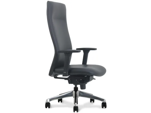 Fauteuil de direction Vienna Cuir noir