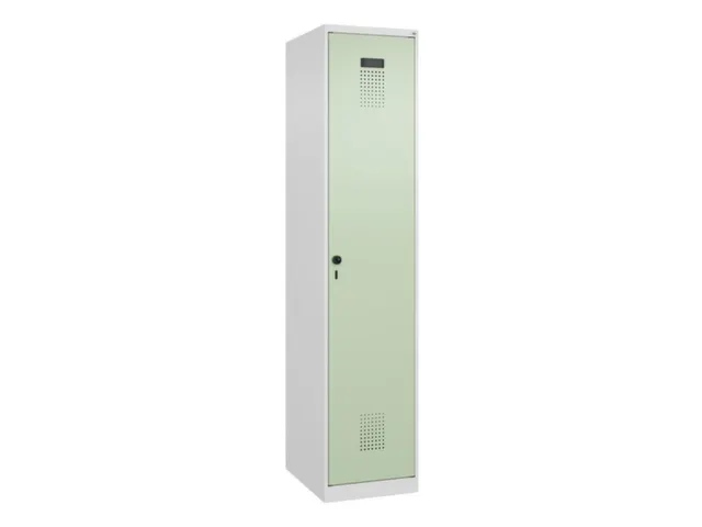 locker voor scheiding van kleding,HxBxD 1850x400x500mm,1vak