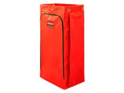 Recyclingzak met universeel symbool Rood