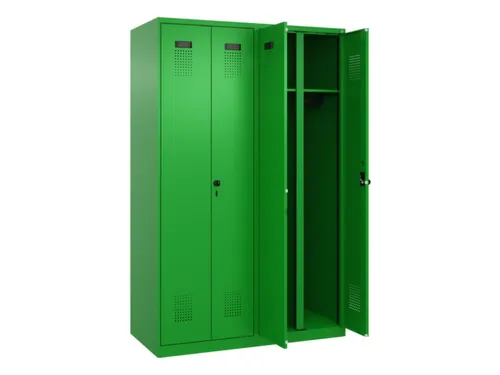 locker voor scheiding van kleding,HxBxD 1850x1200x500mm,4vak