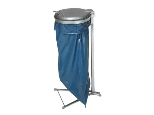 Afvalverzamelaars Standmodel 980x500x530mm 120 liter Zak Verzinkt