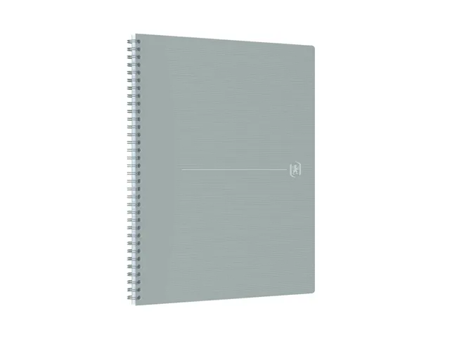 Spiraalblok Oxford Origin A4+ lijn 70vel grijs