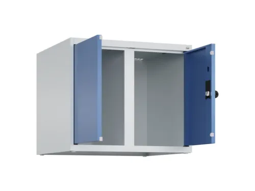 opzetkast,v. locker,2vak.,vak B 300mm,HxBxD 500x600x500mm,vleugeldeur