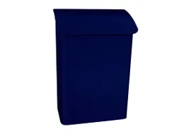 Wandbrievenbus Lugon Blauw Staal