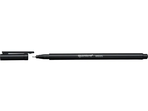 Quantore Fineliner rond 0.4mm Zwart