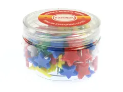 Pushpin H18-02 ster assorti kleuren