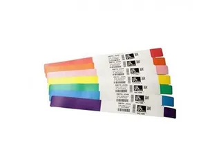 Zebra Z-Band Direct 10006995-1K RED pre-print 25x279mm 1200 stuks - 1