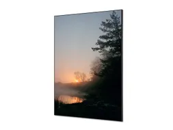 Wanddecoratie Textiel Set A1 Zonsopgang Bos
